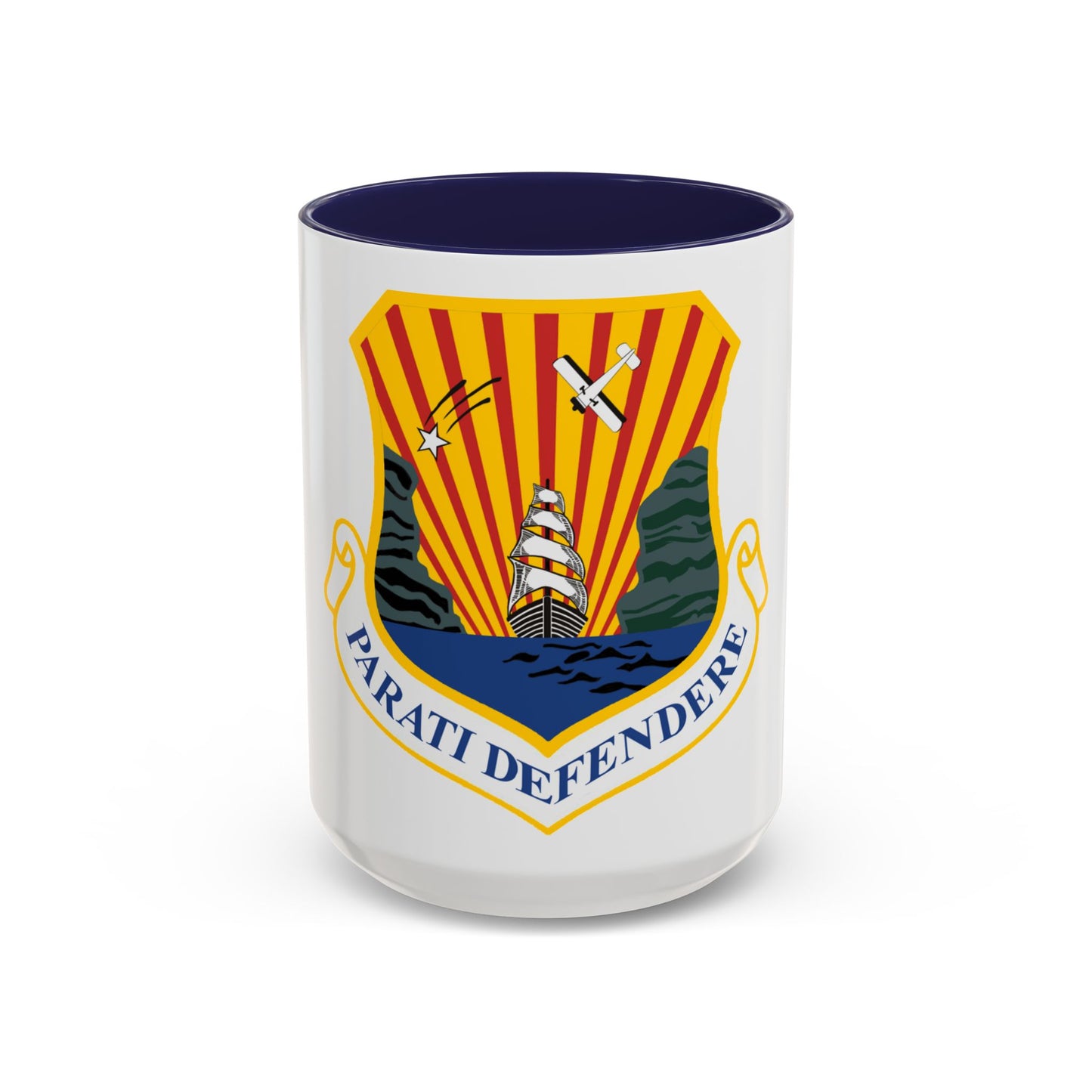 6th Air Mobility Wing (U.S. Air Force) Accent Coffee Mug