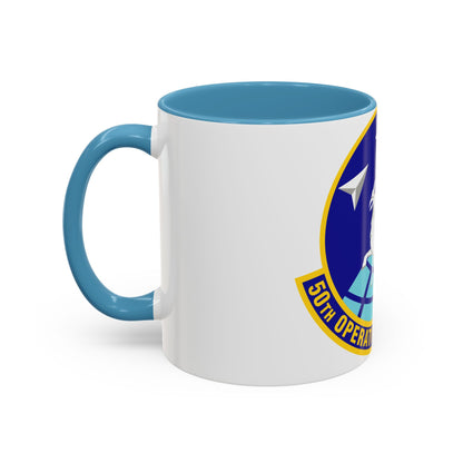 50th Operations Support Squadron (U.S. Air Force) Accent Coffee Mug