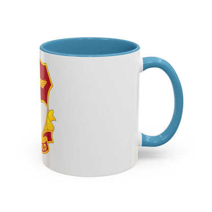 87 Engineer Battalion (U.S. Army) Accent Coffee Mug