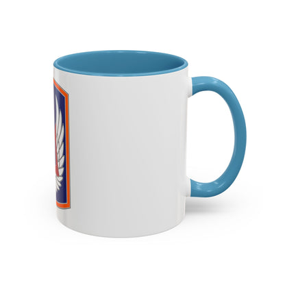 185 Aviation Brigade (U.S. Army) Accent Coffee Mug