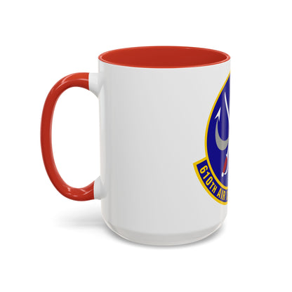 610 Air Control Flight PACAF (U.S. Air Force) Accent Coffee Mug