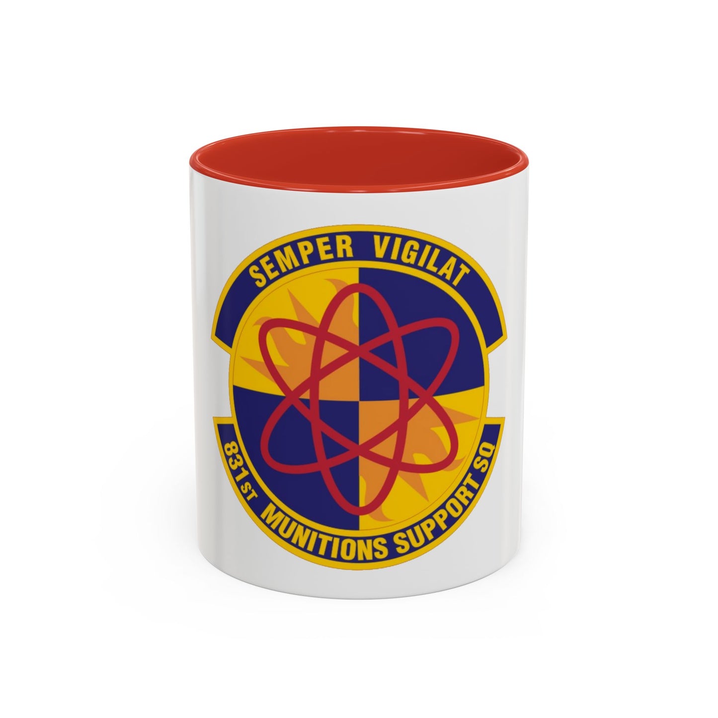831st Munitions Support Squadron (U.S. Air Force) Accent Coffee Mug