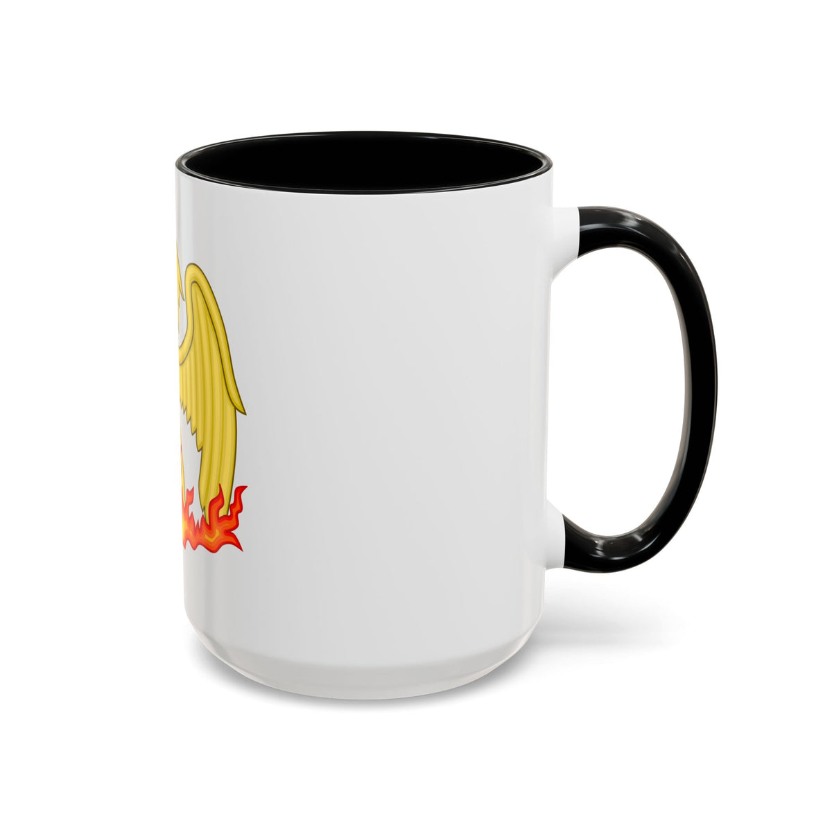 Phoenix Badge of Elizabeth I - Accent Coffee Mug