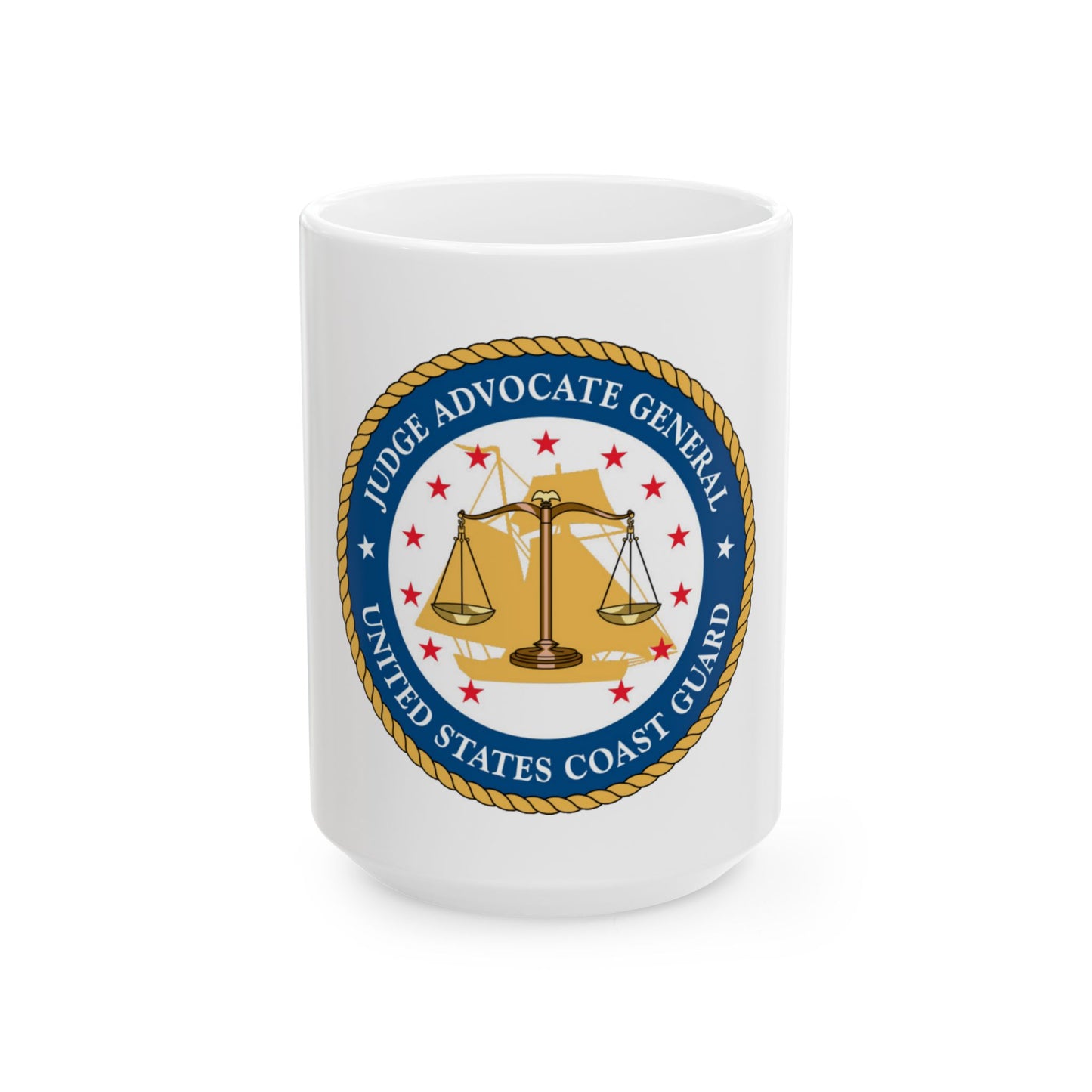USCG Judge Advocate General (U.S. Coast Guard) White Coffee Mug