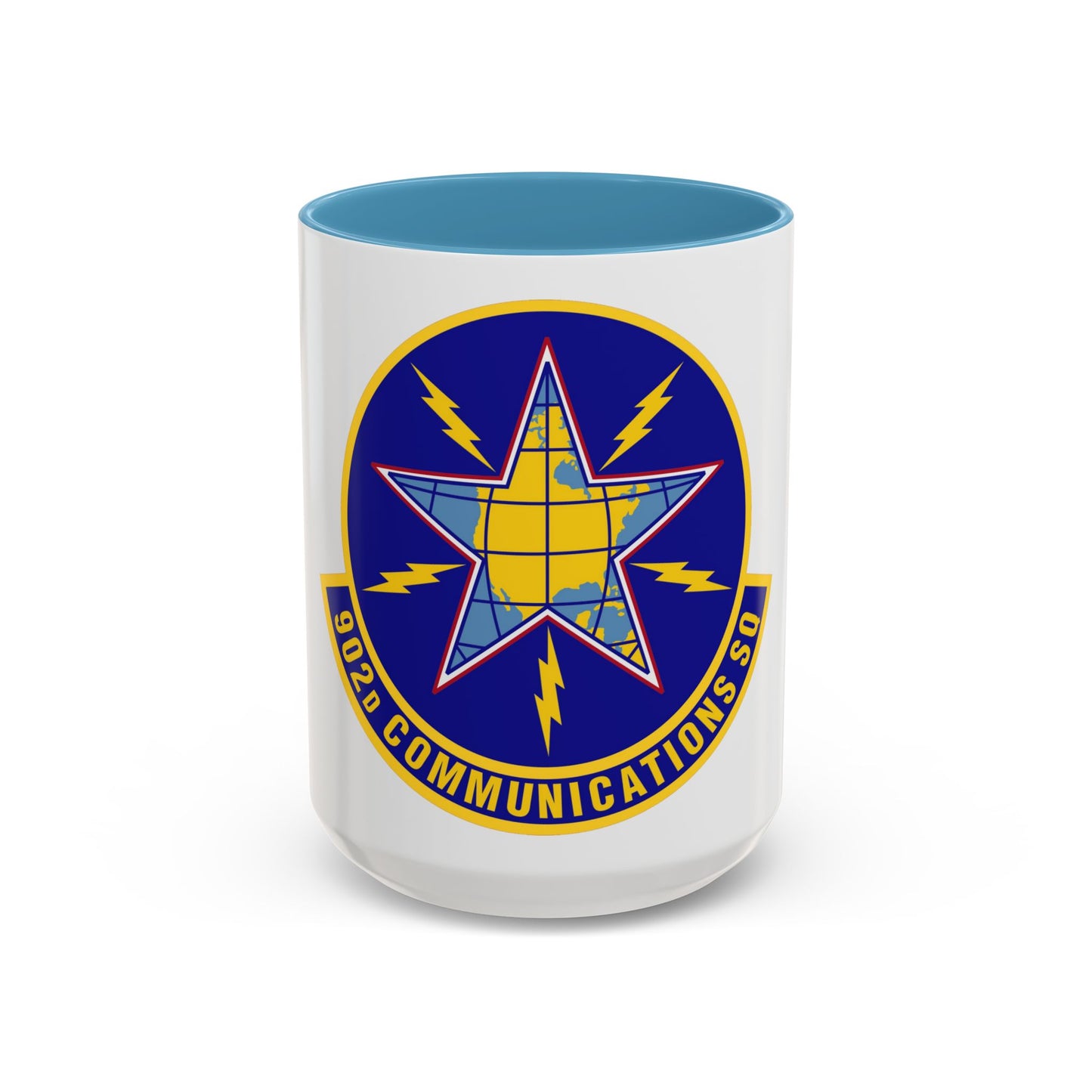 902d Communications Squadron (U.S. Air Force) Accent Coffee Mug
