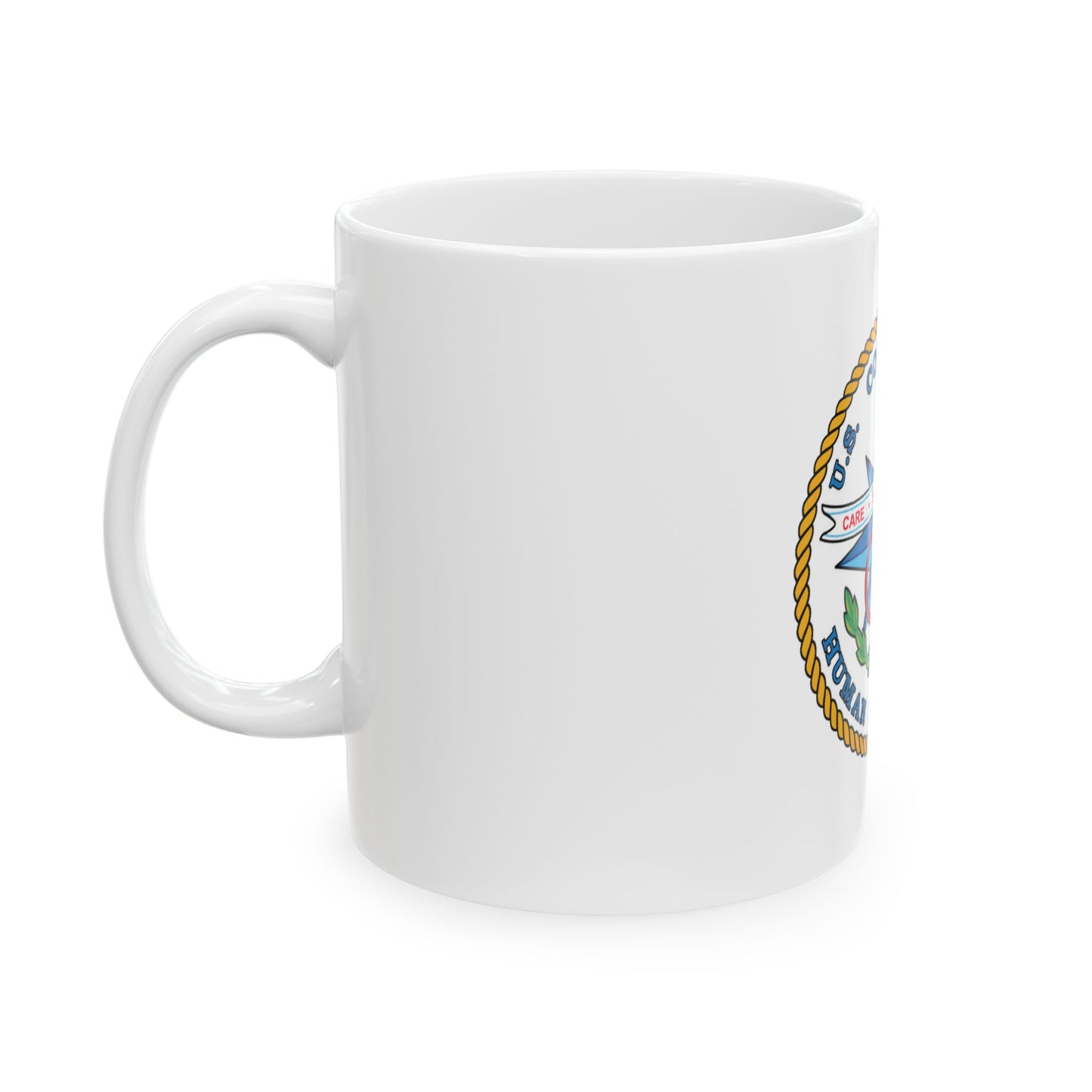 USCG Human Resources (U.S. Coast Guard) White Coffee Mug