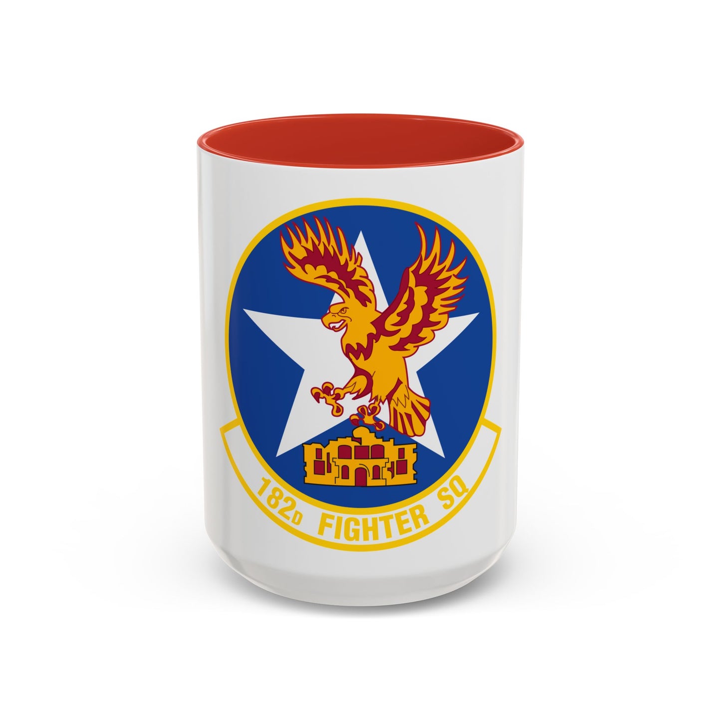 182 Fighter Squadron (U.S. Air Force) Accent Coffee Mug