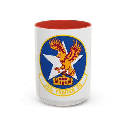 182 Fighter Squadron (U.S. Air Force) Accent Coffee Mug