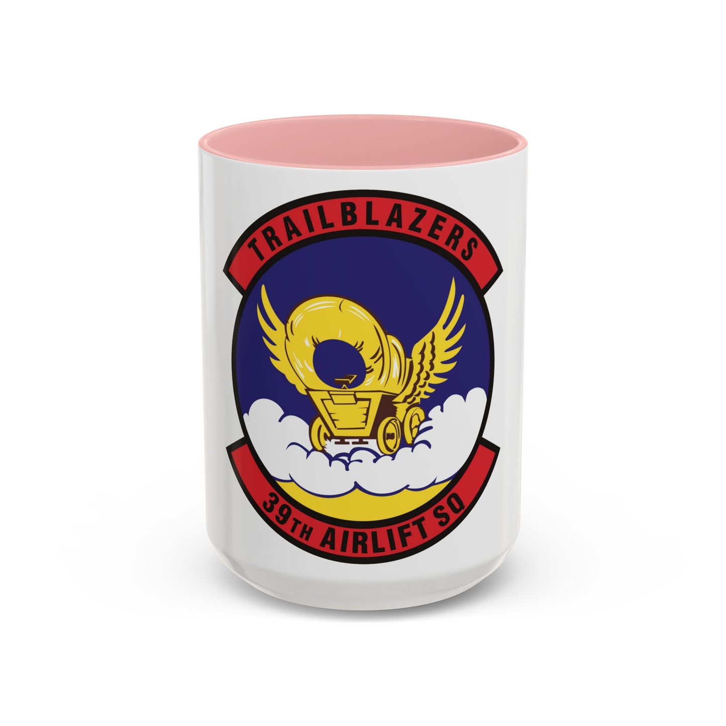 39th Airlift Squadron (U.S. Air Force) Accent Coffee Mug