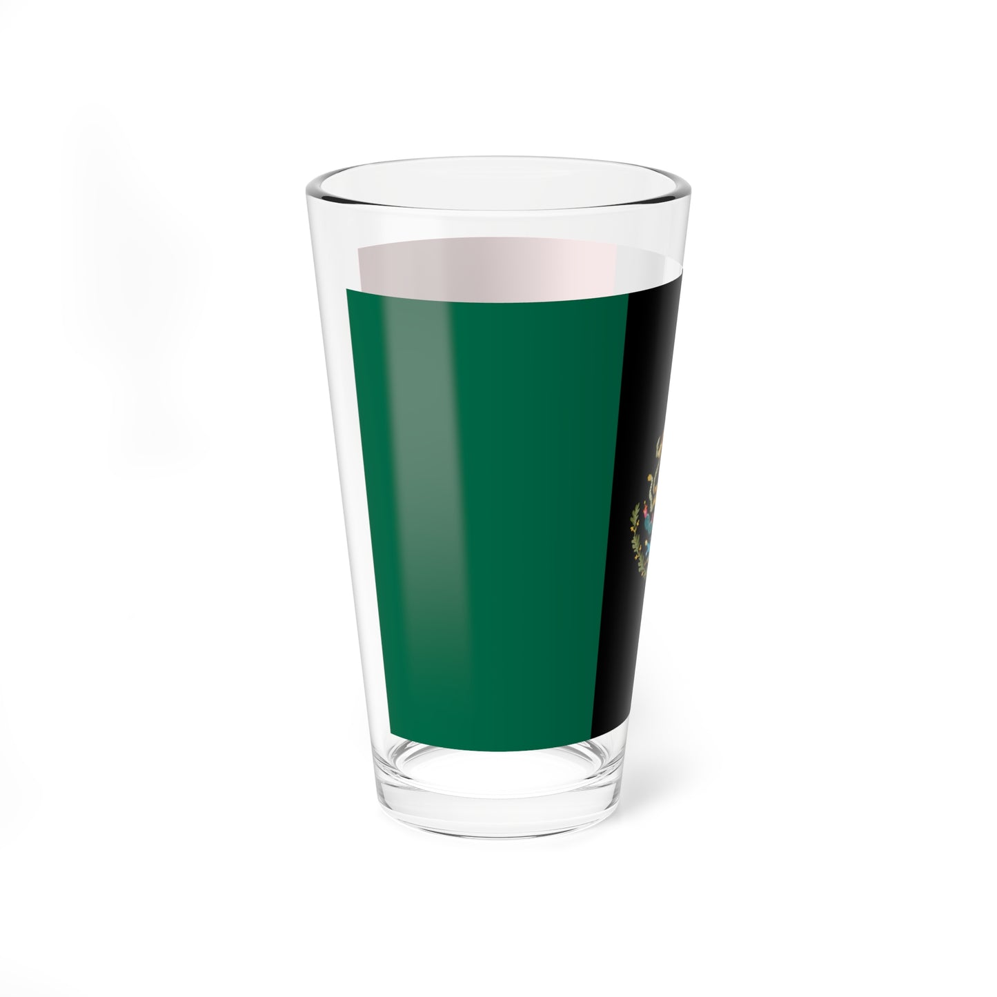 African Mexico Flag (Mexico) Pint Glass 16oz