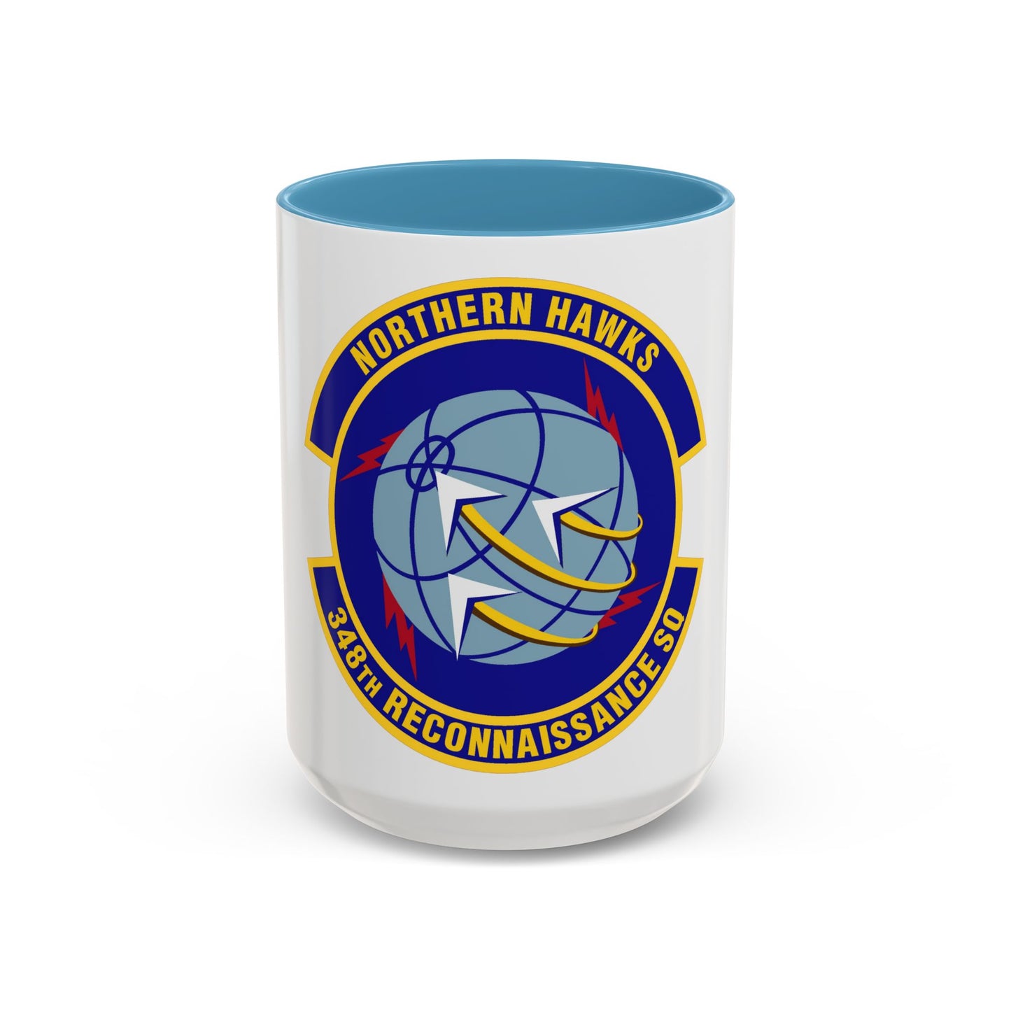348th Reconnaissance Squadron (U.S. Air Force) Accent Coffee Mug