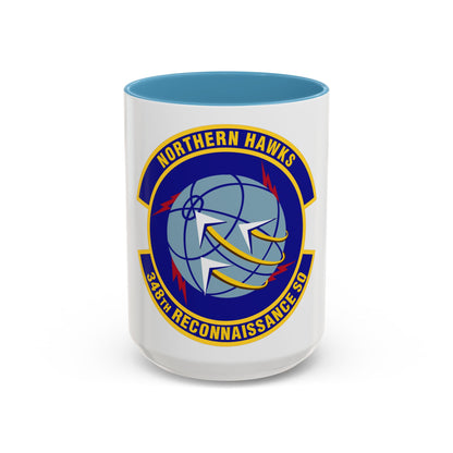 348th Reconnaissance Squadron (U.S. Air Force) Accent Coffee Mug