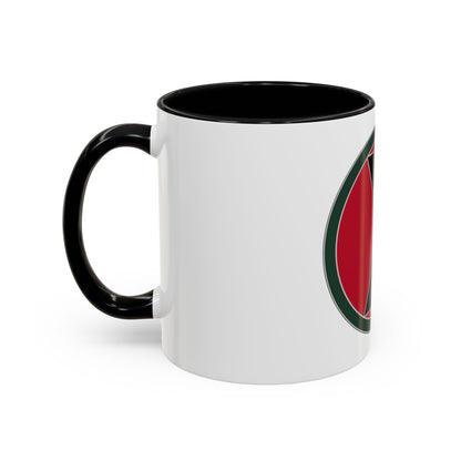 7 Infantry Division (U.S. Army) Accent Coffee Mug