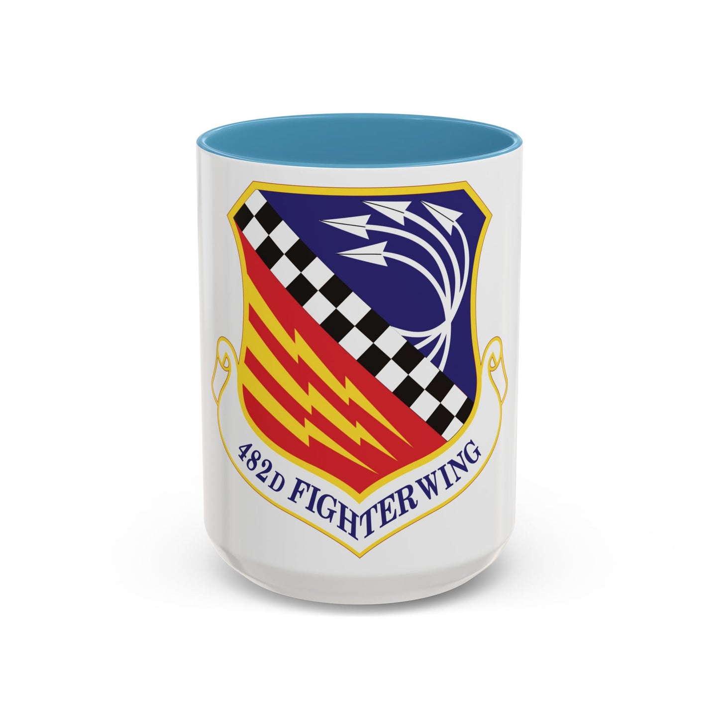 482d Fighter Wing (U.S. Air Force) Accent Coffee Mug