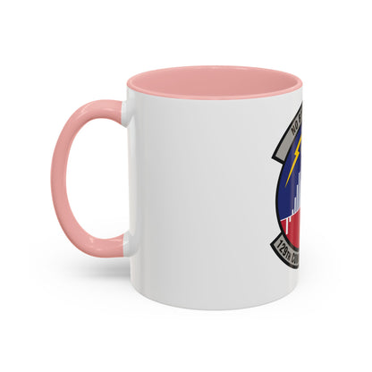 129th Communications Flight (U.S. Air Force) Accent Coffee Mug