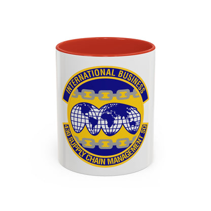 430th Supply Chain Management Squadron (U.S. Air Force) Accent Coffee Mug