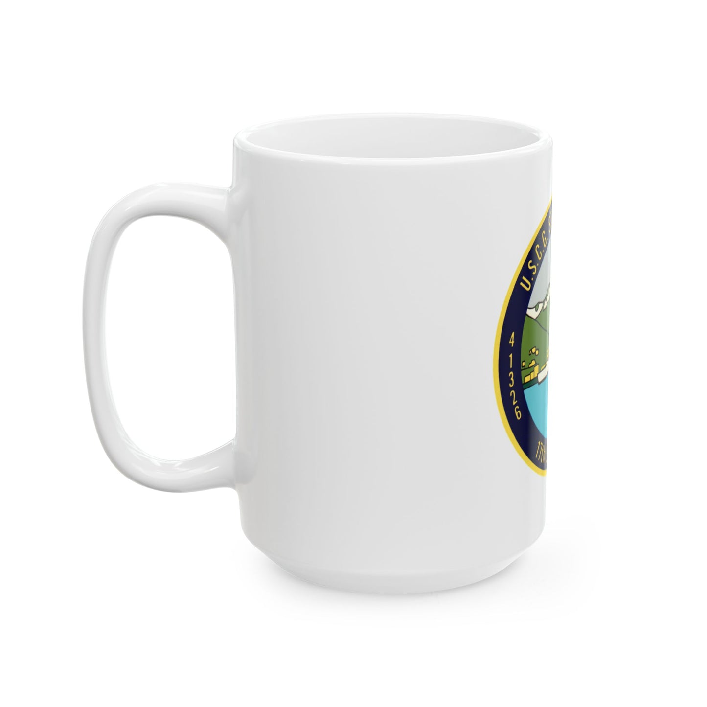 USCG Station Ketchikan 17th Dist (U.S. Coast Guard) White Coffee Mug