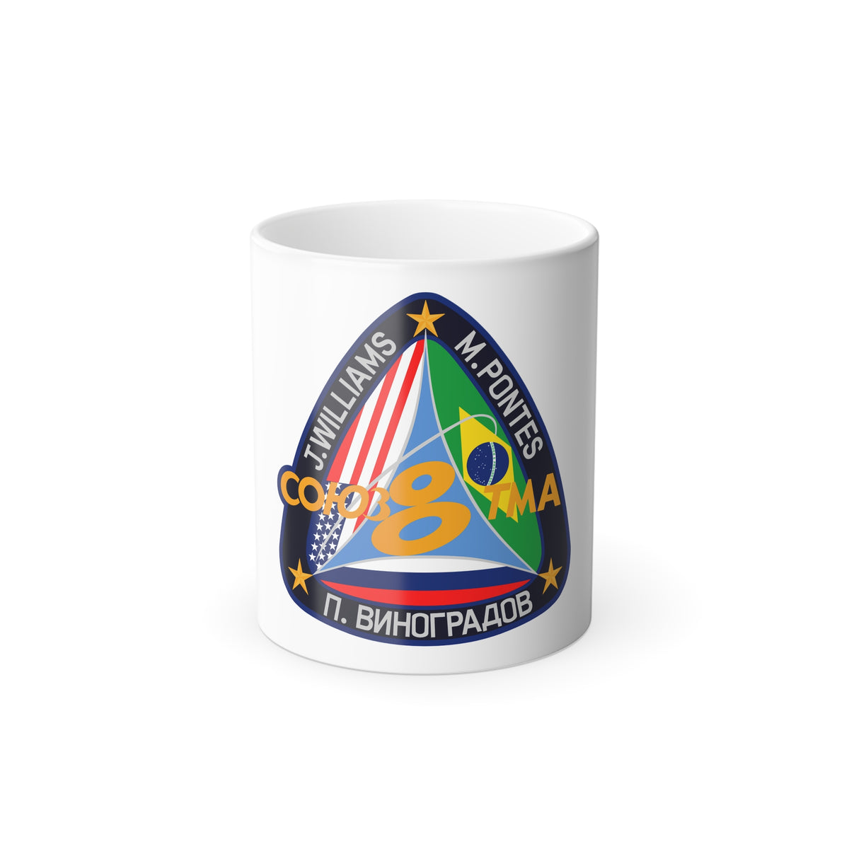 Soyuz TMA-8 (Soyuz Programme) Color Changing Mug 11oz