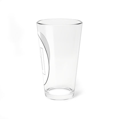 Pieczec wielka litewska Stanislawa Augusta Słupy Giedymina 1764 (Lithuania) (Coat of Arms) Pint Glass 16oz