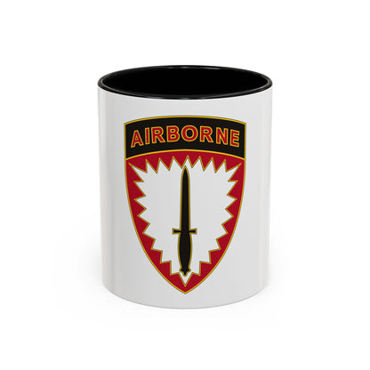 Special Operations Command Europe (U.S. Army) Accent Coffee Mug