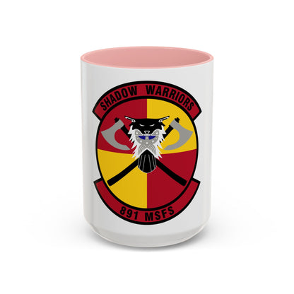 891 Missile Security Forces Squadron AFGSC (U.S. Air Force) Accent Coffee Mug