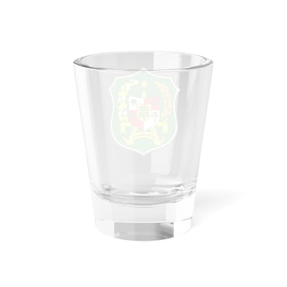Logo Kota Medan Seal of Medan (Indonesia) (Coat of Arms) Shot Glass 1.5oz