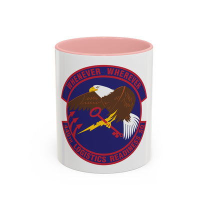 445th Logistics Readiness Squadron (U.S. Air Force) Accent Coffee Mug
