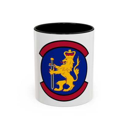 100 Security Forces Squadron USAFE (U.S. Air Force) Accent Coffee Mug