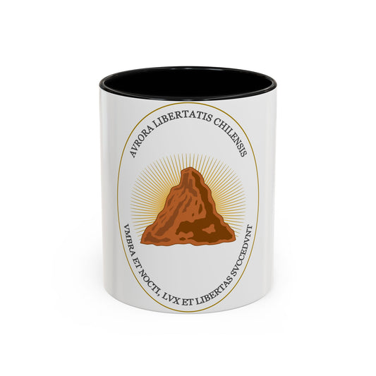 Reverse of the Coat of Arms of Chile (1812-1814) - Accent Coffee Mug