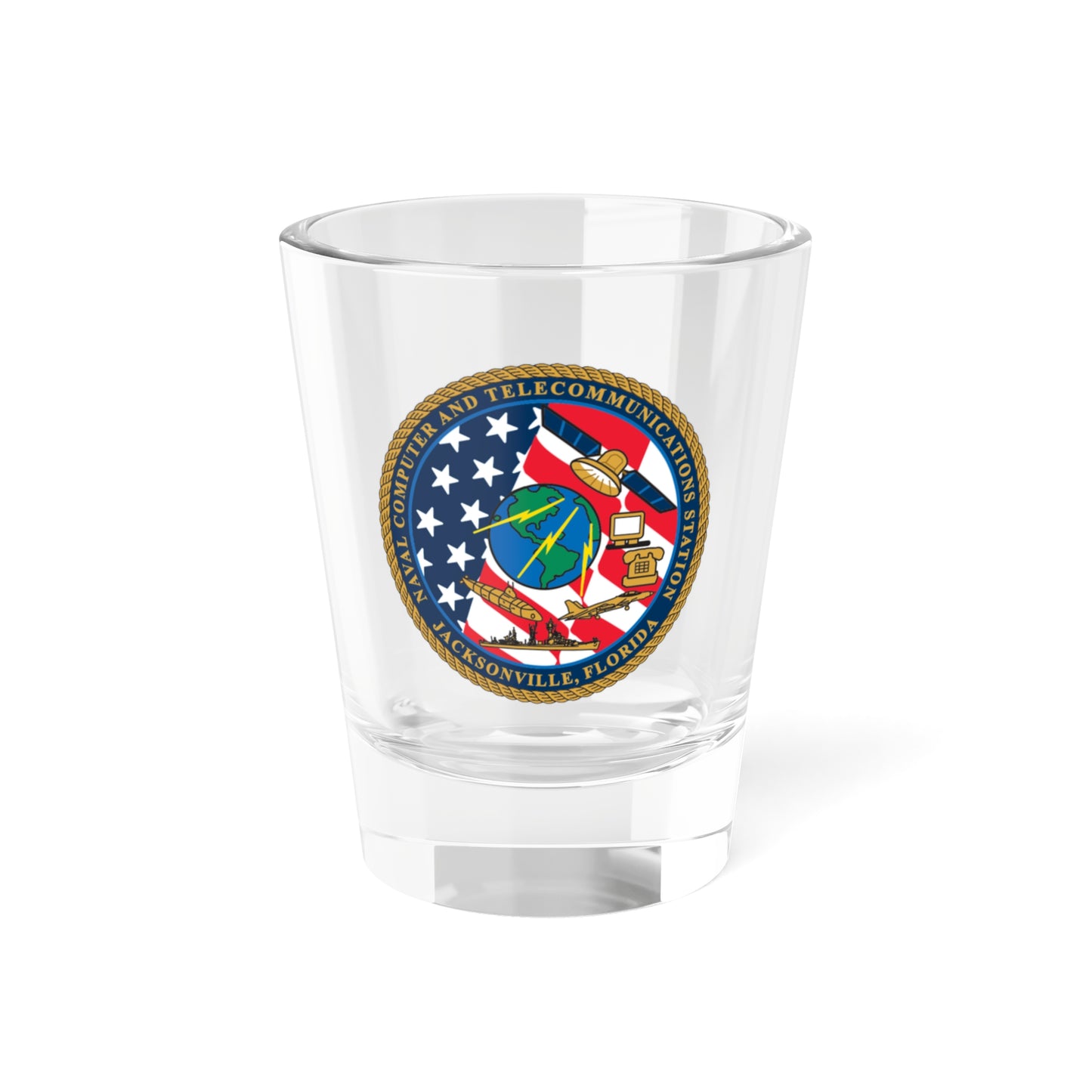 Verre à liqueur NCTS Jacksonville (US Navy) 1,5 oz