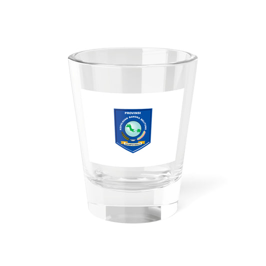 Flag of Bangka Belitung Indonesia - Shot Glass 1.5oz