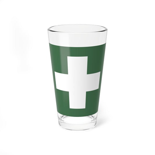 Water ambulance service flag Hungary (Hungary) Pint Glass 16oz