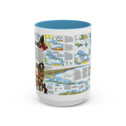 West Indies 2 (1987) (Map) Accent Coffee Mug