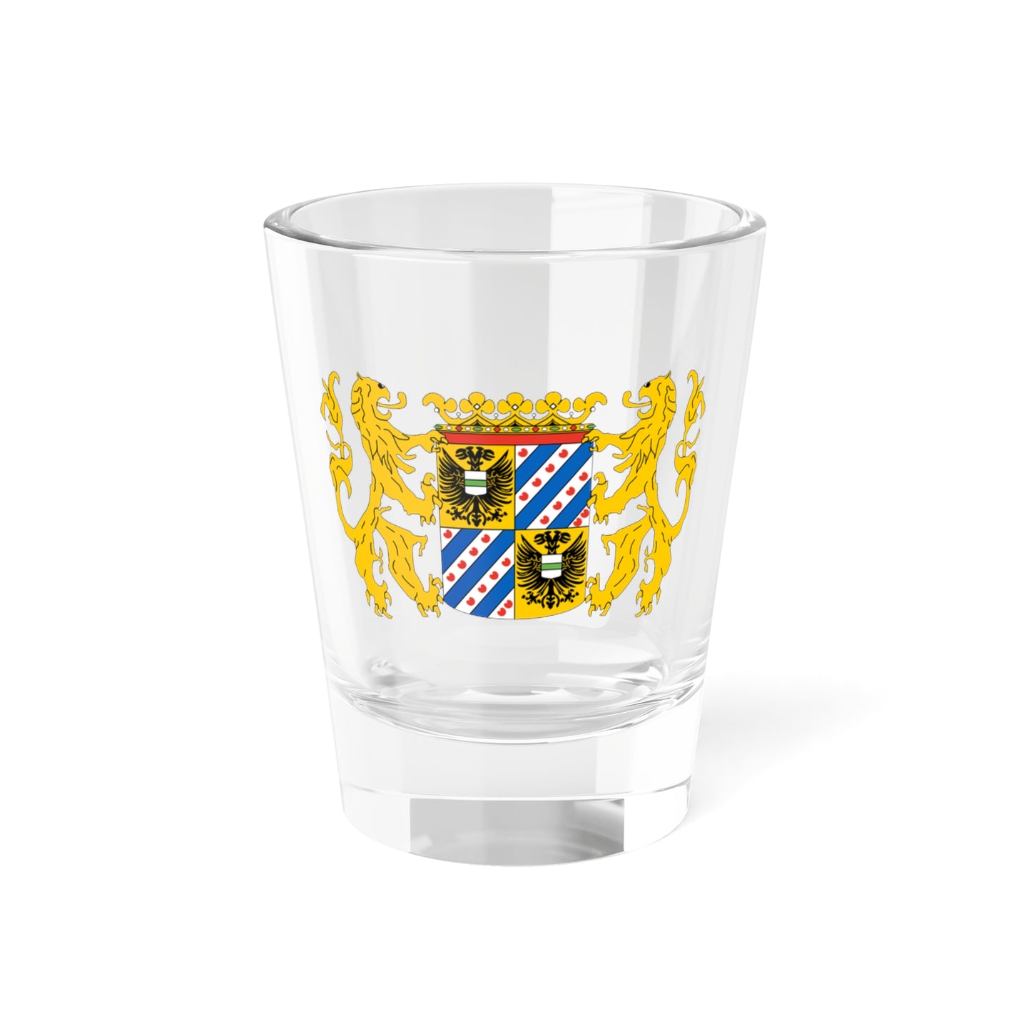 Groningen province coa (Netherlands) (Coat of Arms) Shot Glass 1.5oz