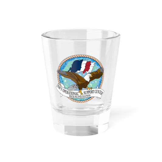 NOSC Rock Island (U.S. Navy) Shot Glass 1.5oz