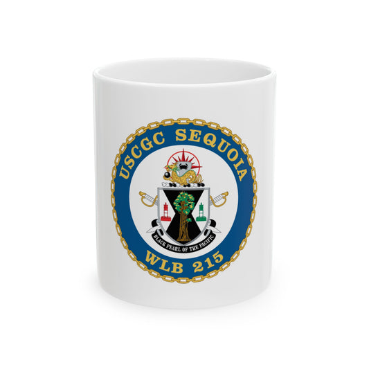 USCGC Sequoia WLB 215 (U.S. Coast Guard) White Coffee Mug