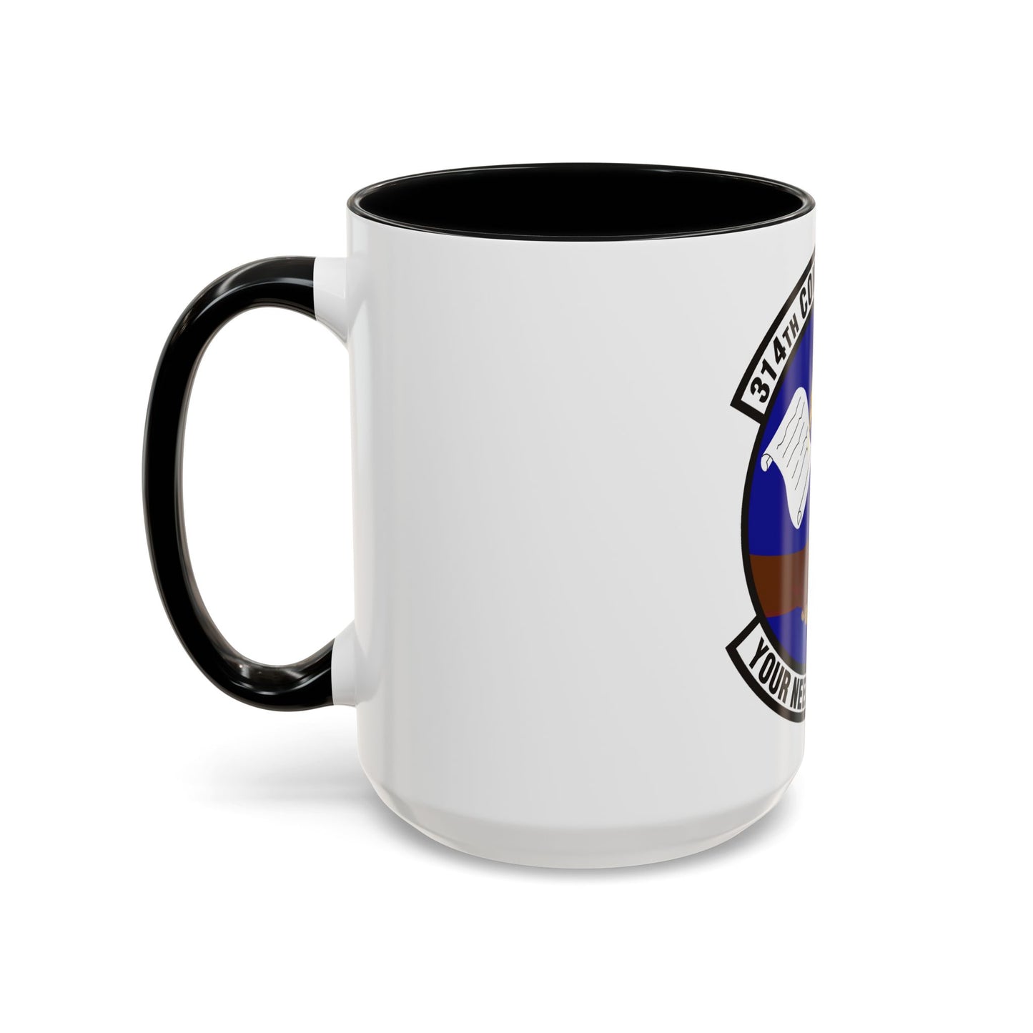 314th Contracting Squadron (U.S. Air Force) Accent Coffee Mug