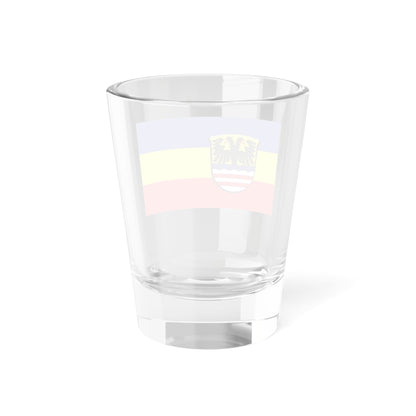 Flag of Wetteraukreises Germany - Shot Glass 1.5oz