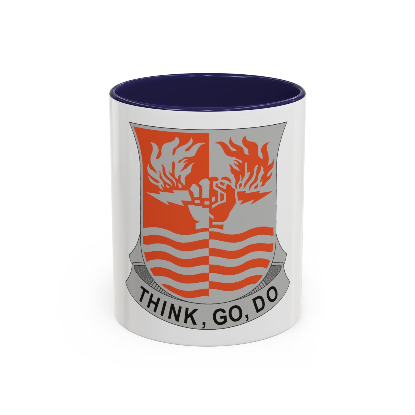 504 Signal Battalion (U.S. Army) Accent Coffee Mug
