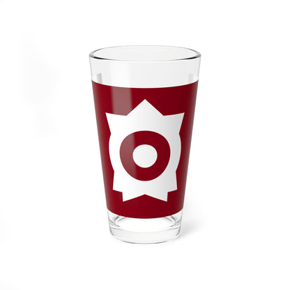 Flag of Moka Tochigi (Japan) Pint Glass 16oz