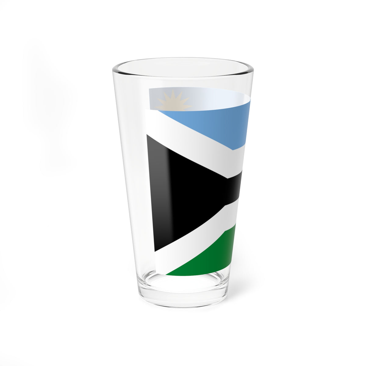 Propuesta de bandera para el Estado Monagas 18 (Venezuela) Pint Glass 16oz
