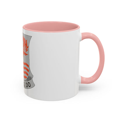 504 Signal Battalion (U.S. Army) Accent Coffee Mug