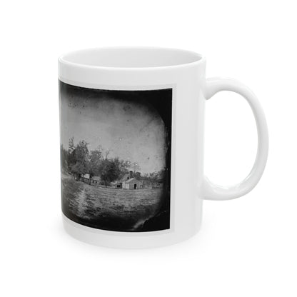 Mechanicsville, Va. View Of Houses (U.S. Civil War) White Coffee Mug