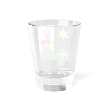 CHE Oberegg Flag (Switzerland) Shot Glass 1.5oz