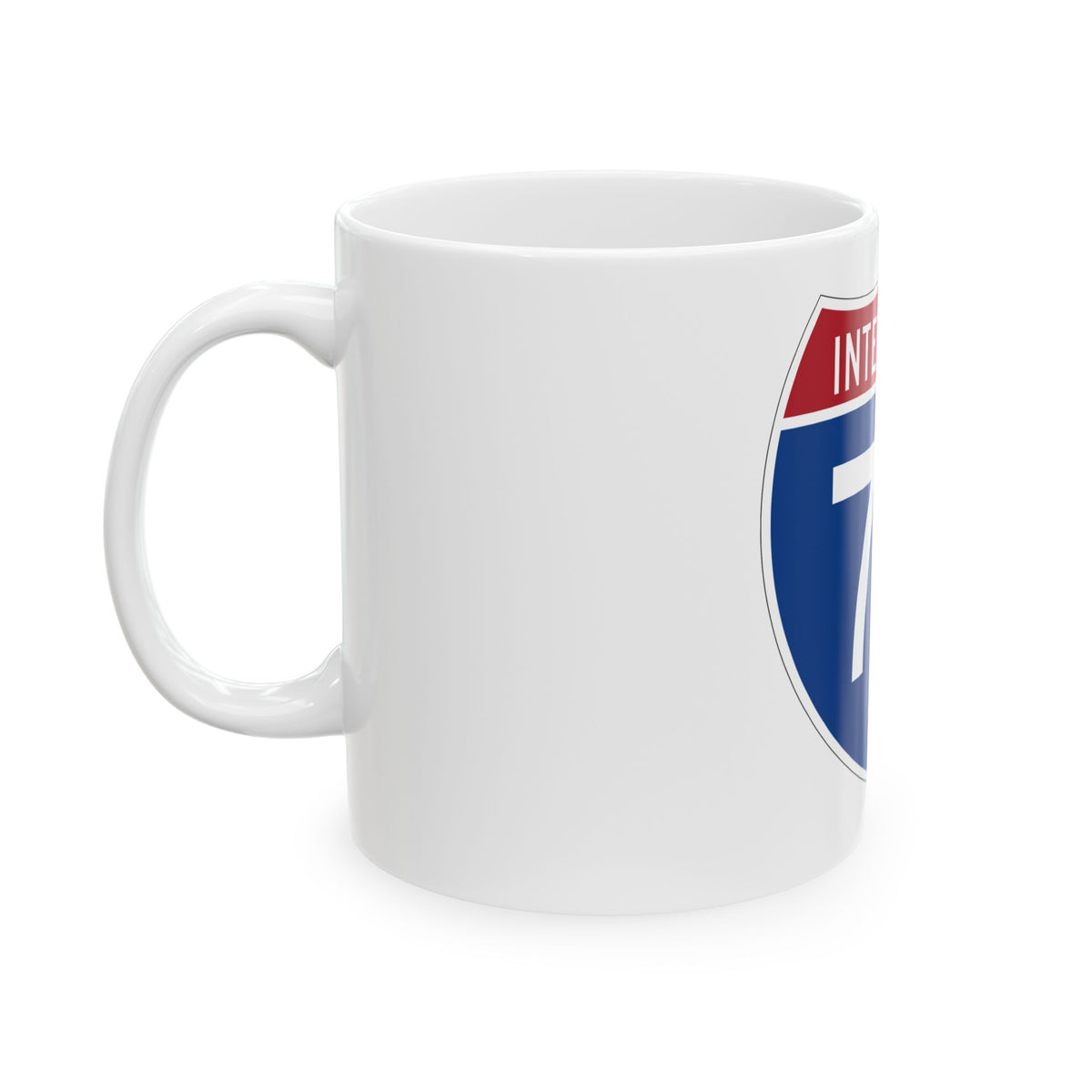 Interstate 79 (U.S. Highways) White Coffee Mug