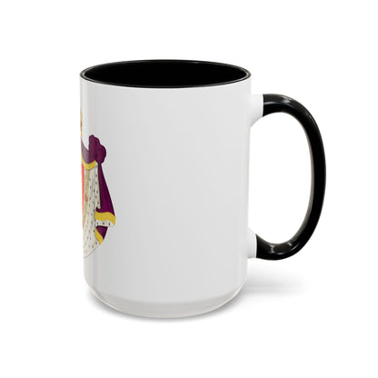 Greater royal coat of arms of Norway - Accent Coffee Mug