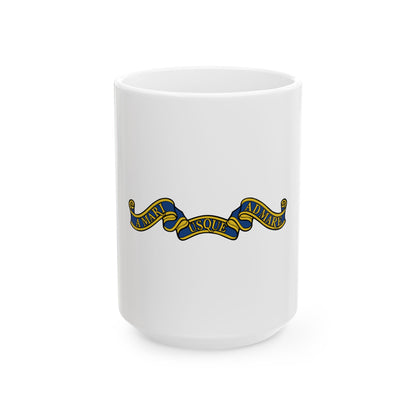Canadian Motto - White Coffee Mug