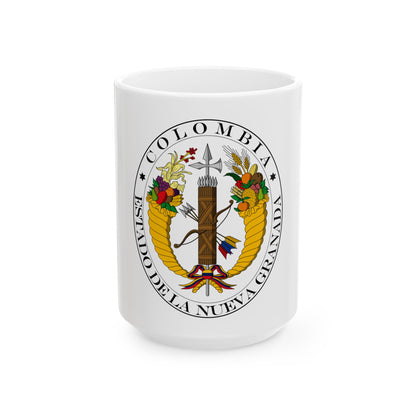 Coat of arms of New Granada (1830) - White Coffee Mug