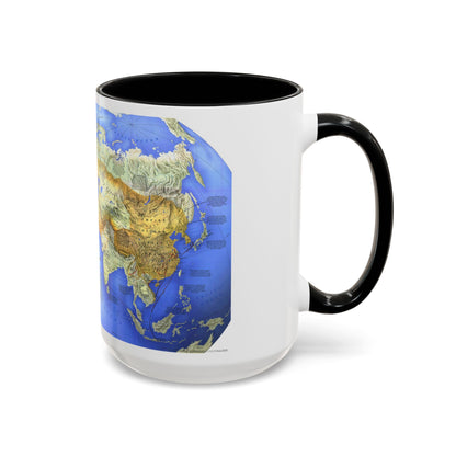 Mongol Khans and Their Legacy (1996) (Map) Accent Coffee Mug