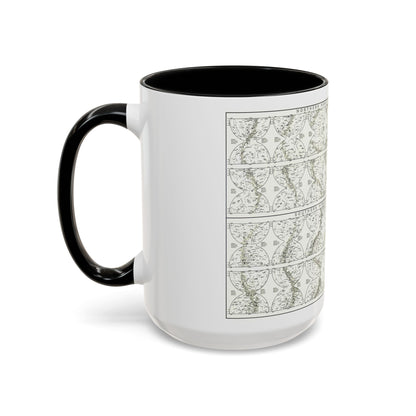 Heavens, The - Monthly Star Charts (1970) (Map) Accent Coffee Mug